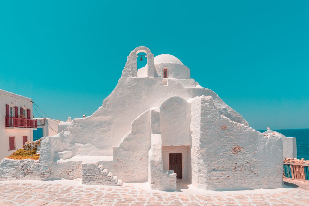 mykonos church