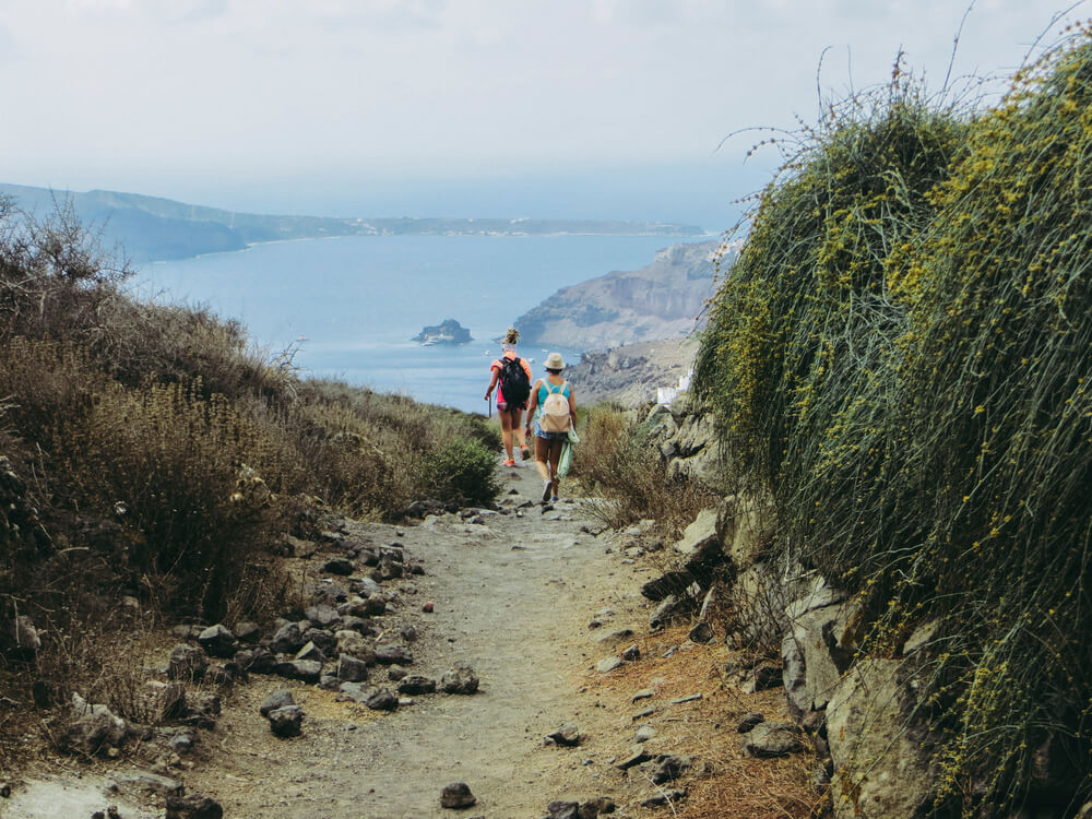 Fira to Oia Hiking Santorini